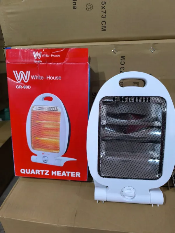 Estufa Halógena Impresionante 800W 2 Tubos x 12 unidades