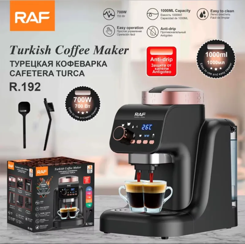 Cafetera Turca automatica RAF 700w