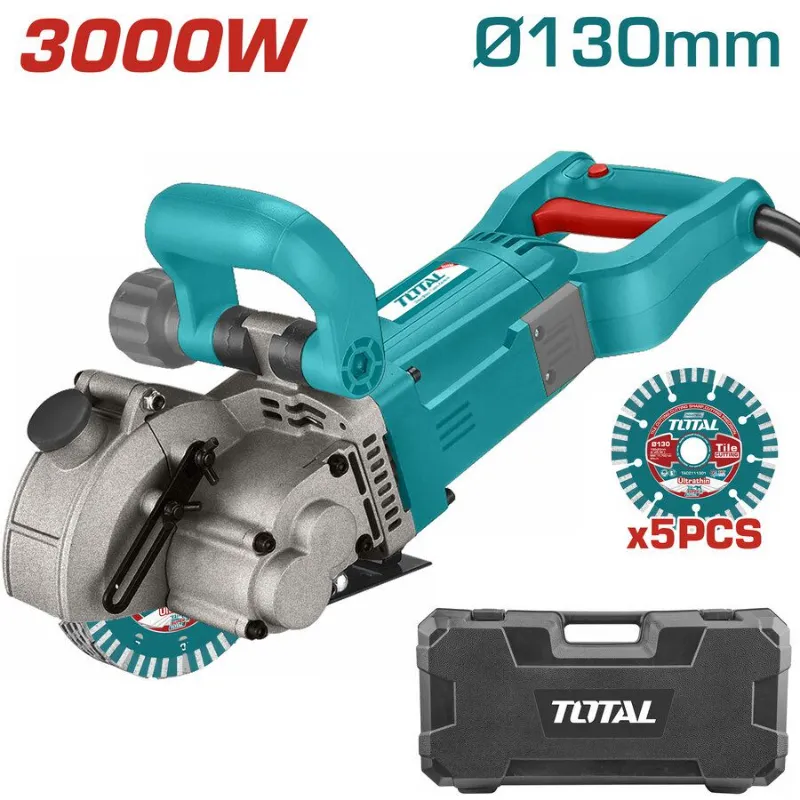 Acanaladora de pared 3000w 130mm Total
